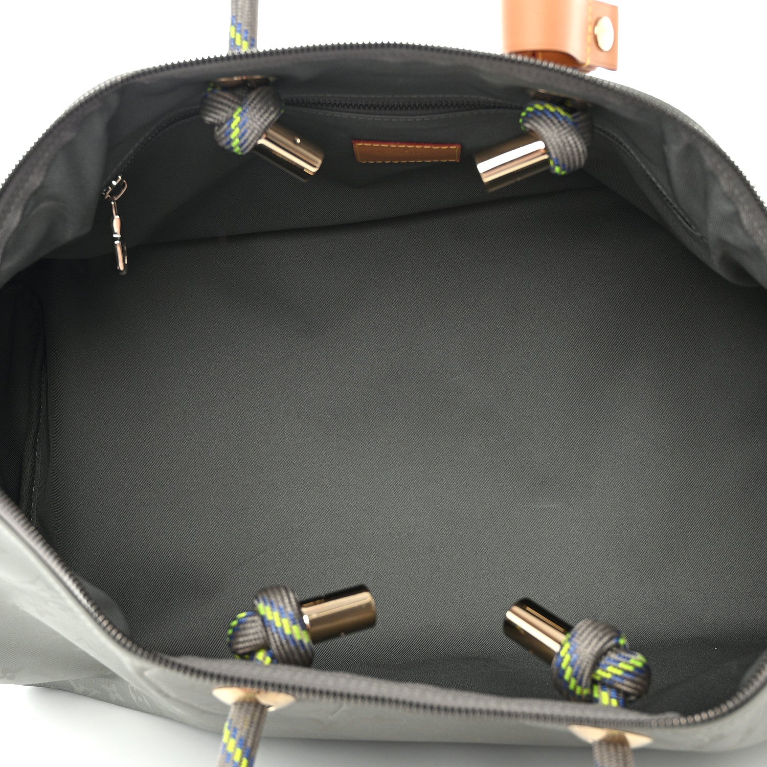 Louis Vuitton Monogram Titanium Keepall Bandouliere 50 4 of 11