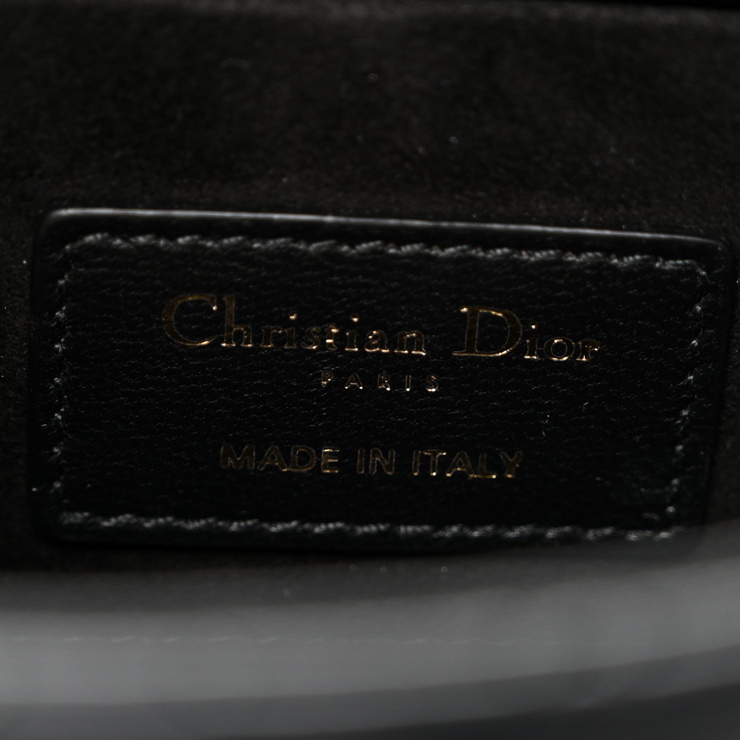 Christian Dior Lambskin Cannage Butterfly Studs Small Lady D-Joy Black 6 of 9