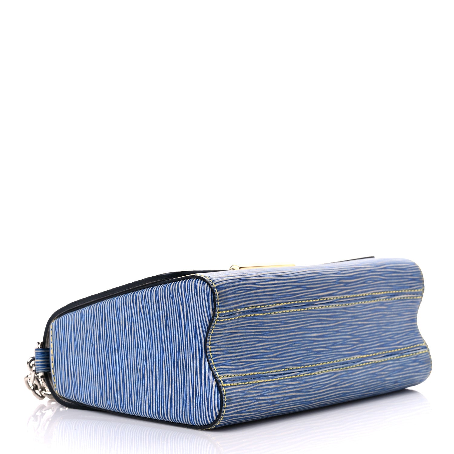 Louis Vuitton Epi Twist Shoulder Bag MM Denim Light 5 of 17