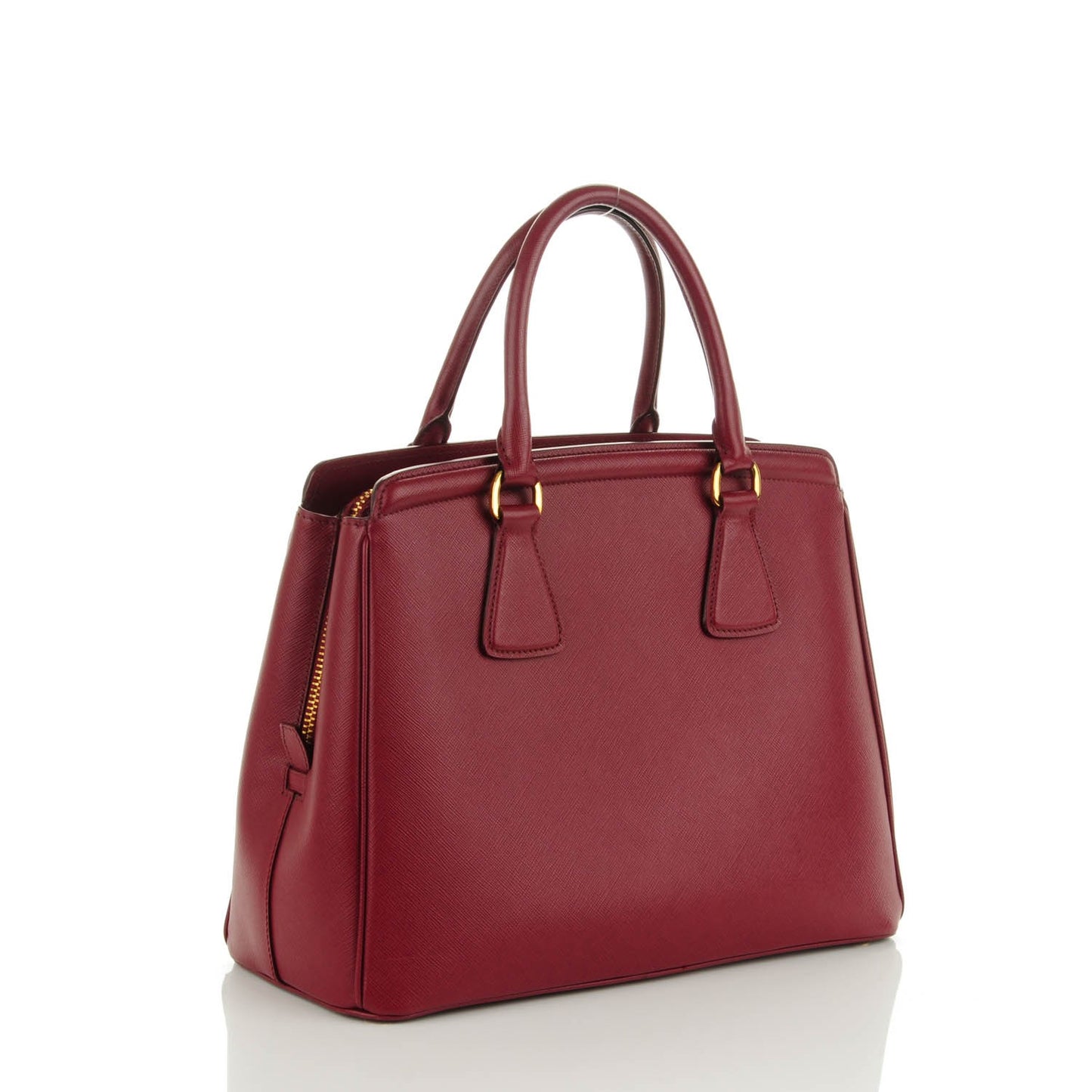 Saffiano Lux Parabole Tote Cherry