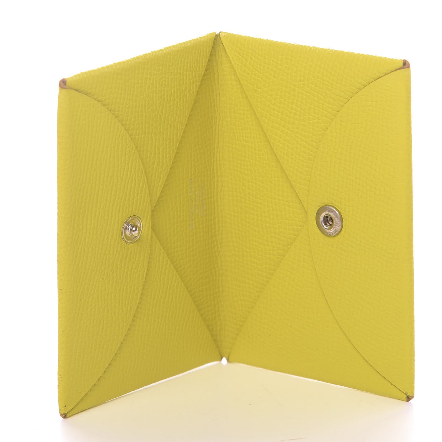 Epsom Calvi Card Case Soufre
