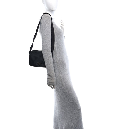 Prada Tessuto Nylon Saffiano Logo Camera Bag Black 2 of 9
