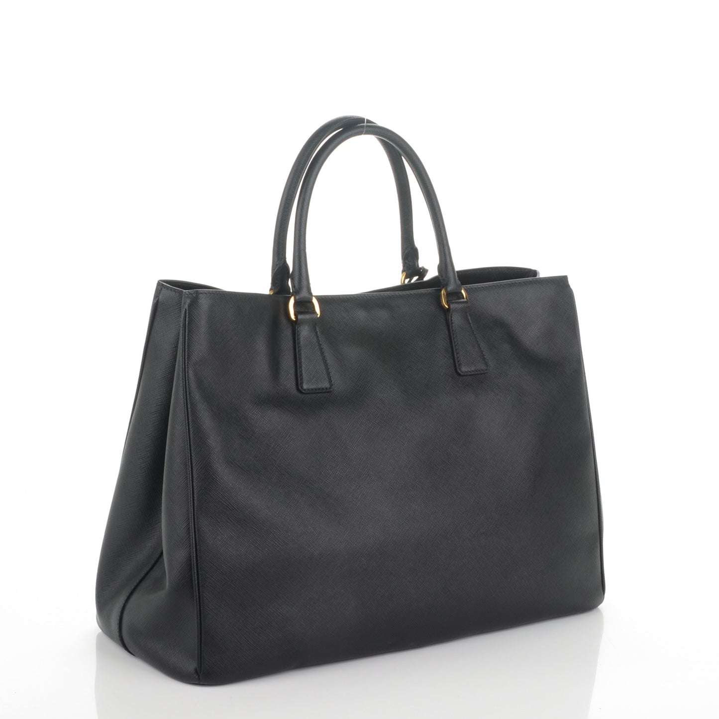Saffiano Lux Large Tote Nero Black