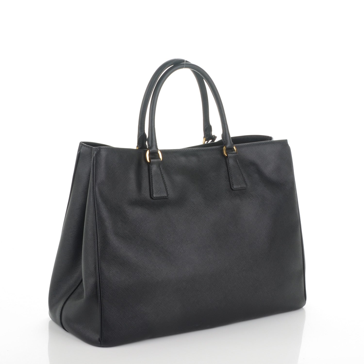 Prada Saffiano Lux Large Tote Nero Black 3 of 8