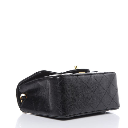 Chanel Caviar Quilted Mini Square Flap Black 4 of 12