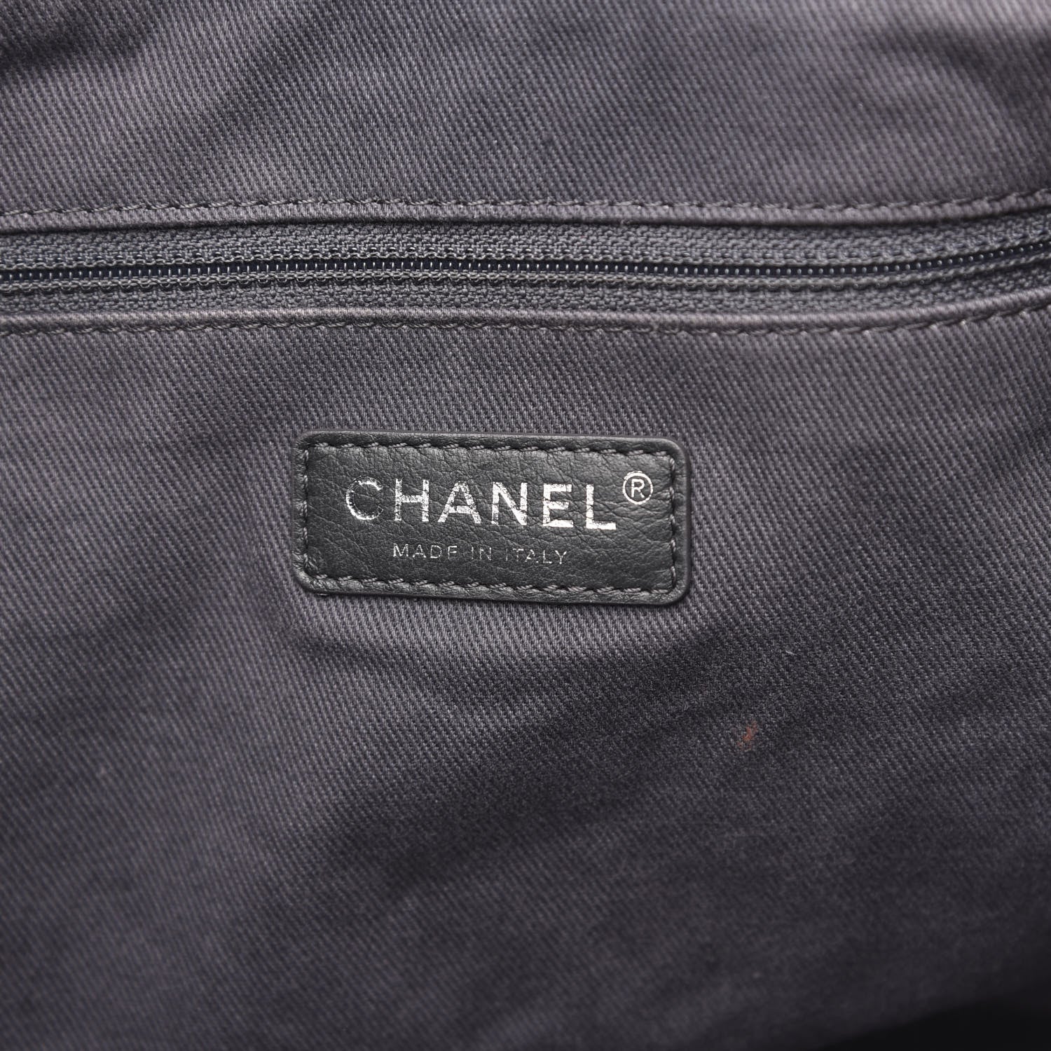 Chanel Lurex Boucle Medium Deauville Tote Grey 6 of 11