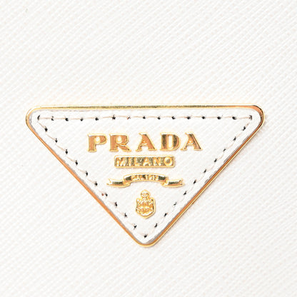 Prada Saffiano Lux Bi-Color Promenade Tote Talco Pomice 6 of 10