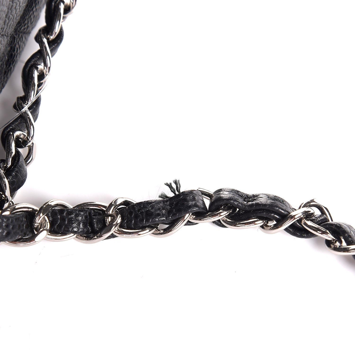 Chanel Caviar Quilted Medium Double Flap Black 8 of 9