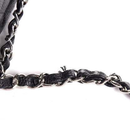 Chanel Caviar Quilted Medium Double Flap Black 8 of 9