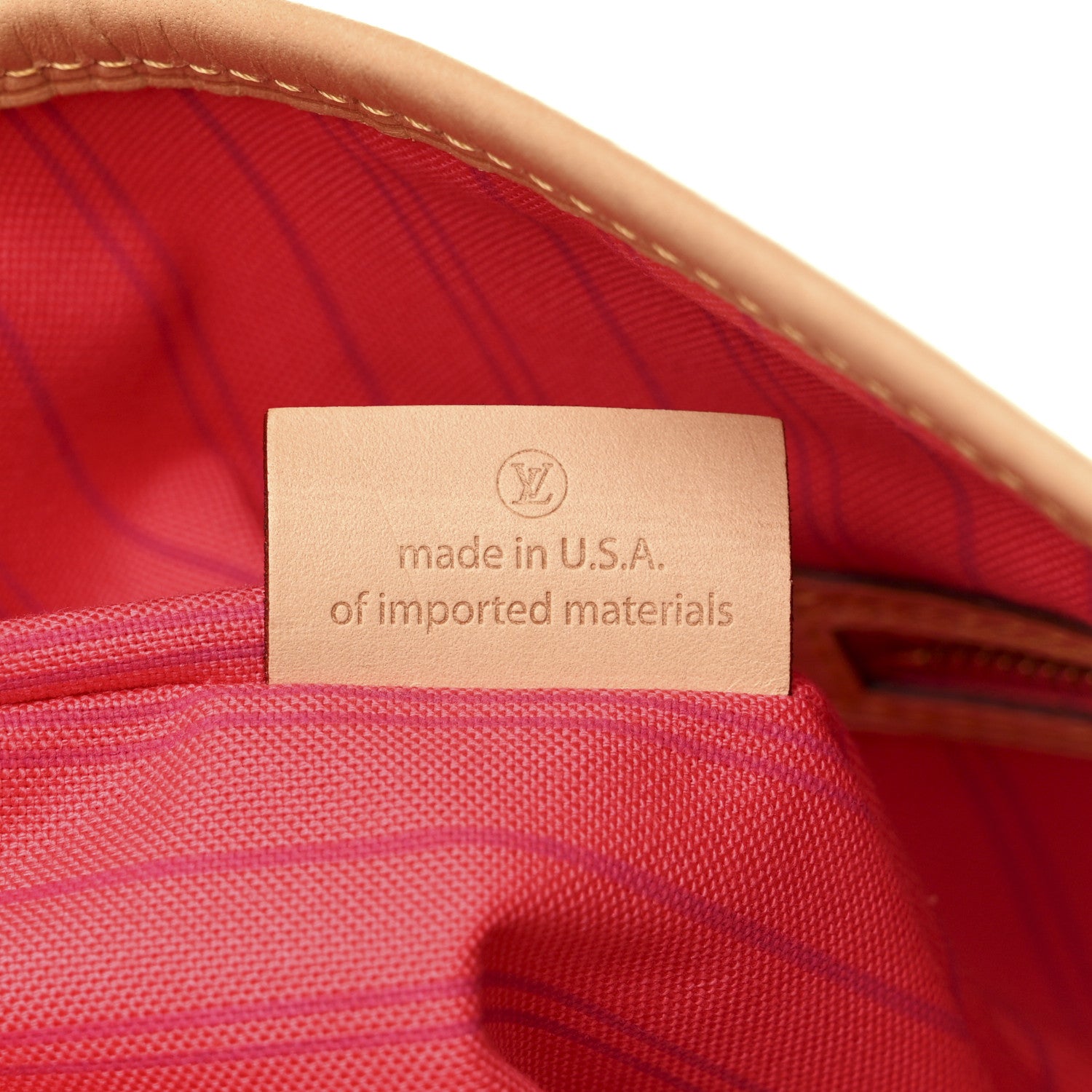 Louis Vuitton Damier Azur Delightful MM Pink 7 of 10