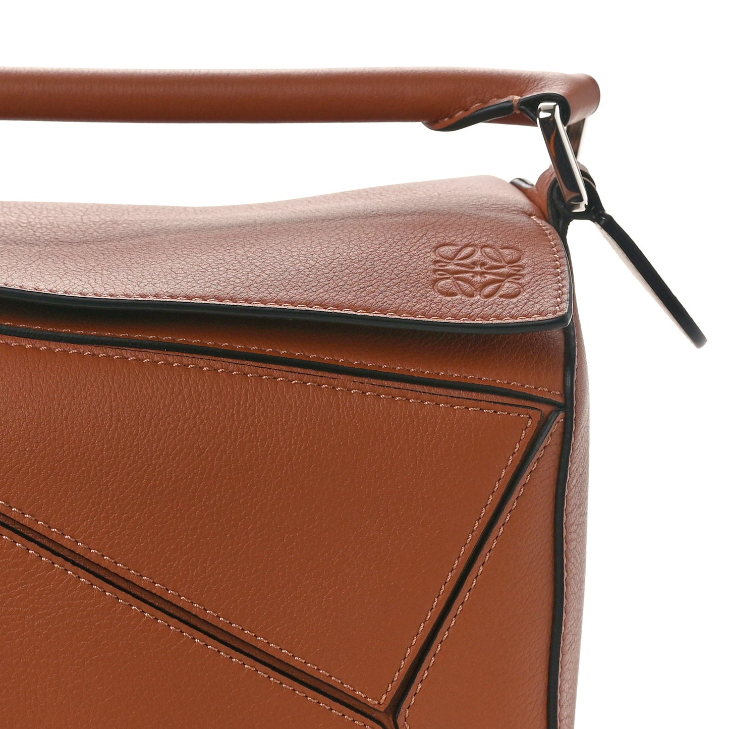 Calfskin Small Puzzle Bag Tan