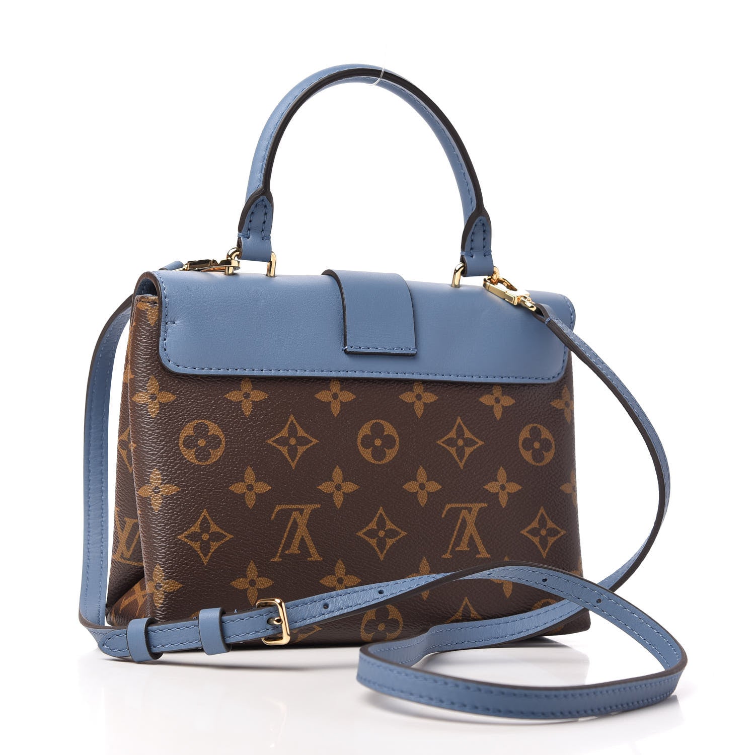 Louis Vuitton Monogram Locky BB Blue Jean 3 of 10