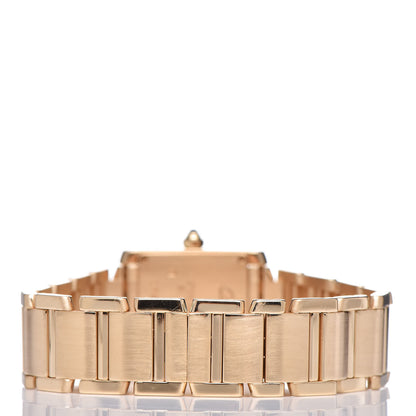 Cartier 18K Yellow Gold 20mm Tank Francaise Quartz Watch 4 of 8