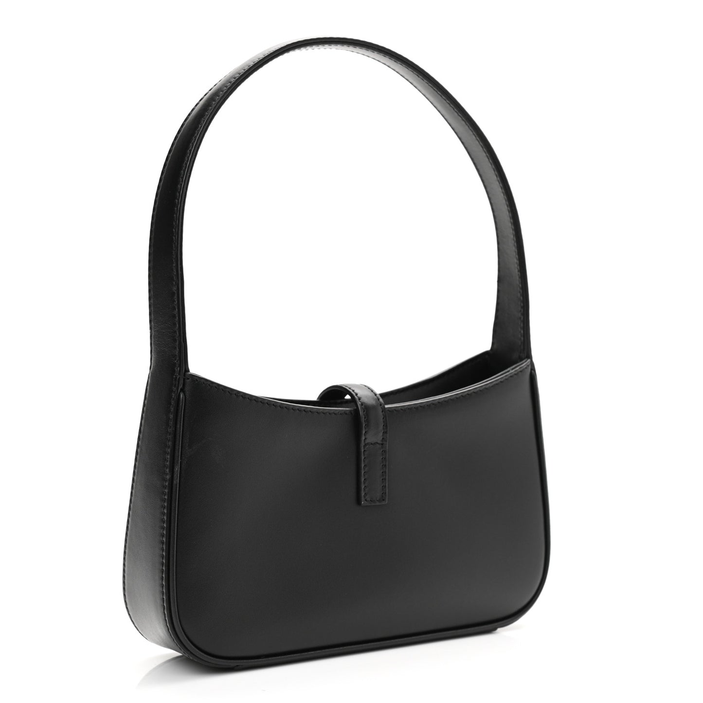 Smooth Calfskin Le 5 A 7 Mini Hobo Black