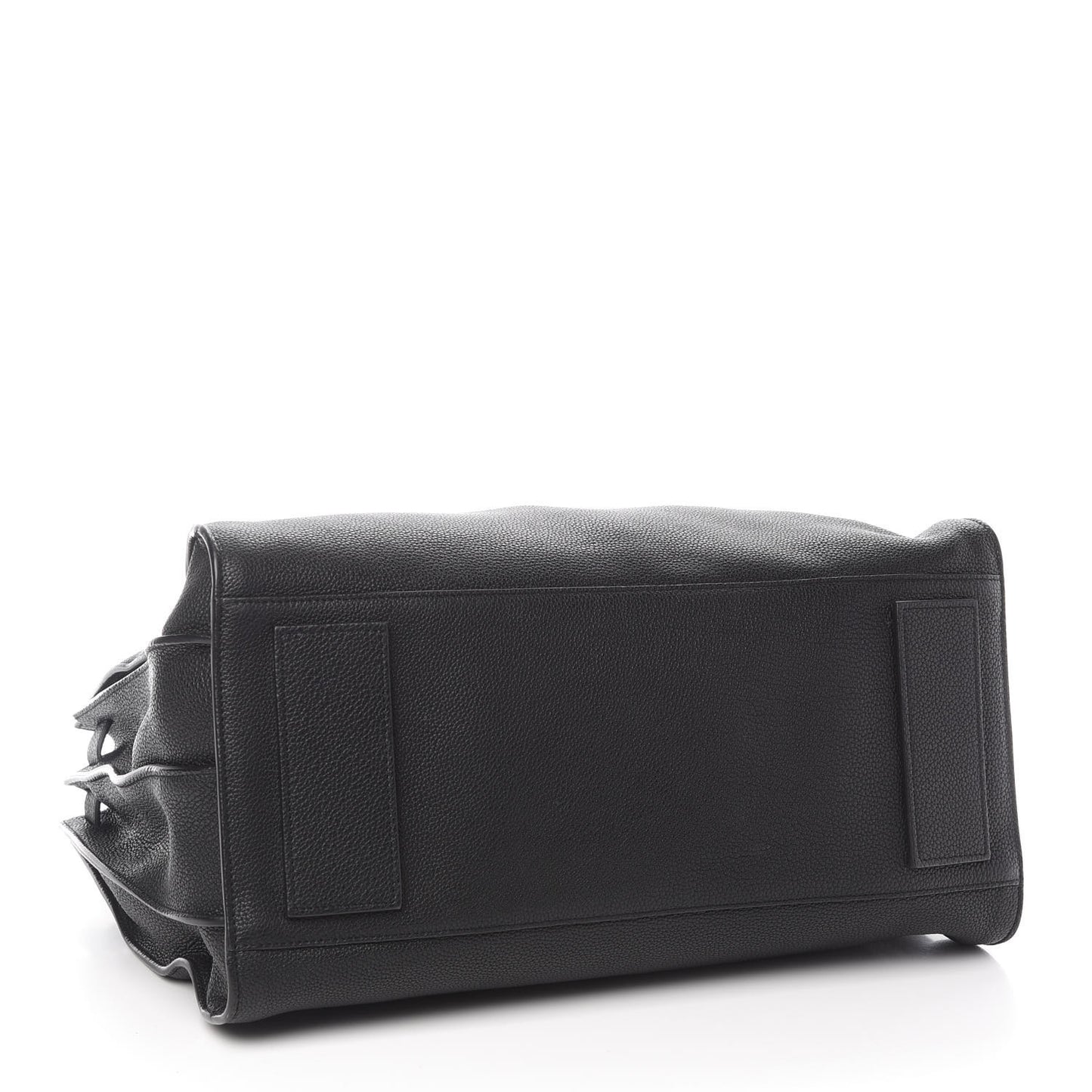 Grained Calfskin Large Souple Sac De Jour Black
