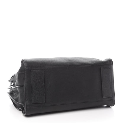 Saint Laurent Grained Calfskin Large Souple Sac De Jour Black 4 of 9