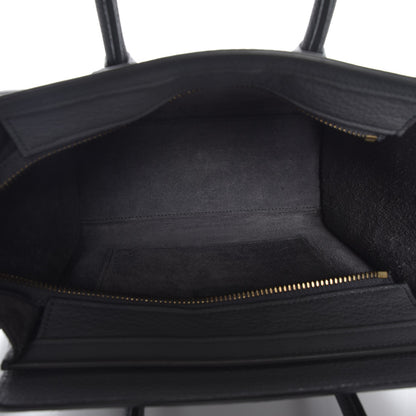Celine Baby Grained Calfskin Nano Luggage Kohl 6 of 8
