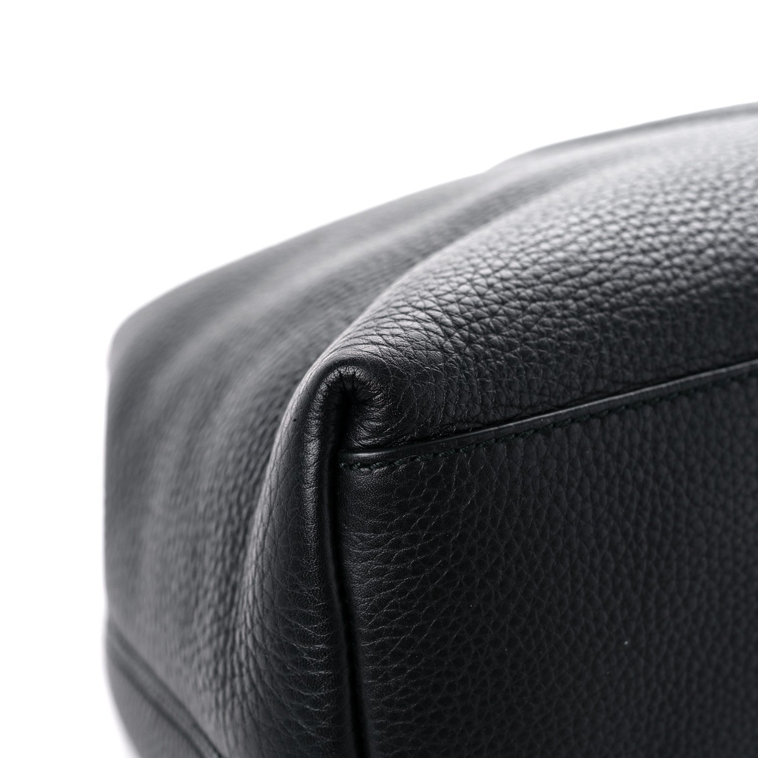 Gucci Pebbled Calfskin Medium Soho Chain Shoulder Bag Black 8 of 12