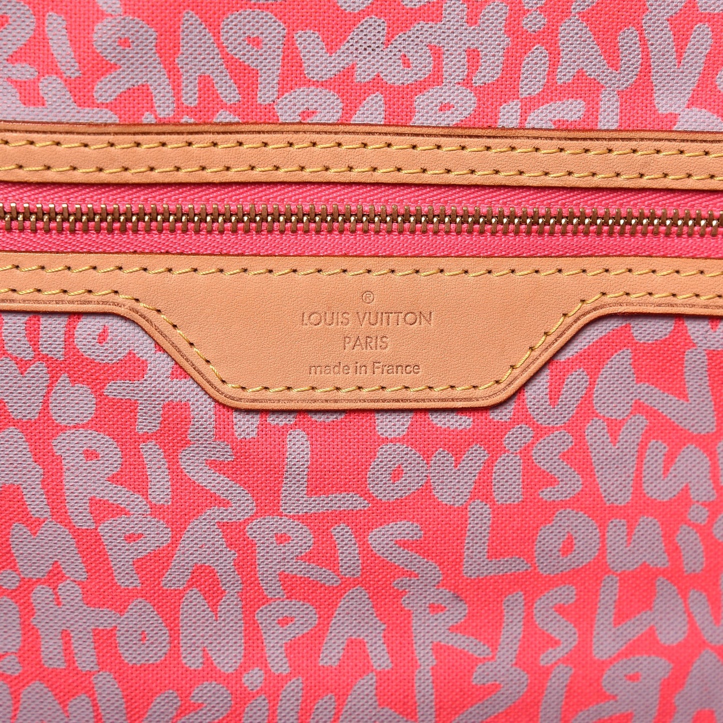 Monogram Graffiti Neverfull GM Fuchsia
