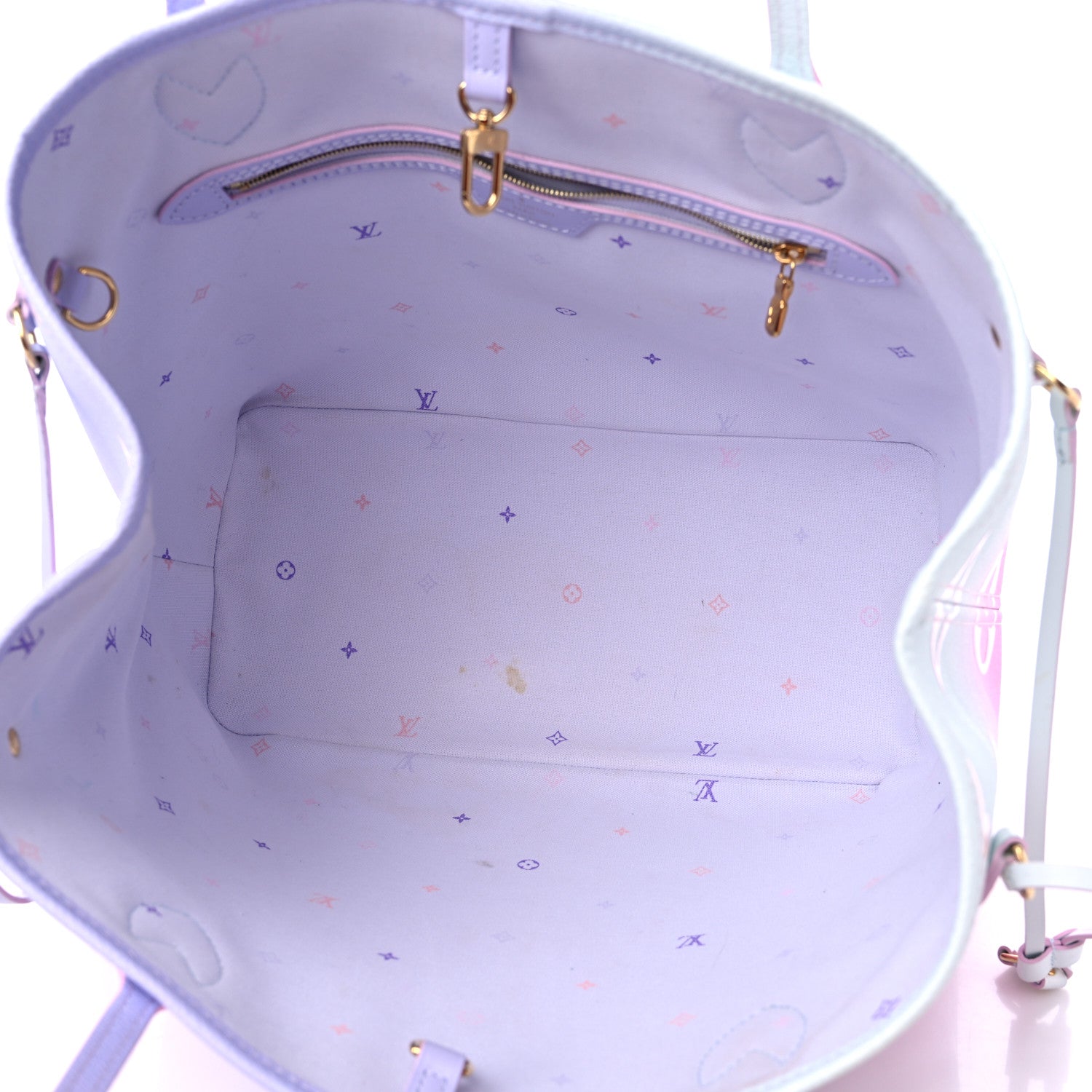 Louis Vuitton Monogram Giant Spring In The City Neverfull MM Sunrise Pastel 6 of 16