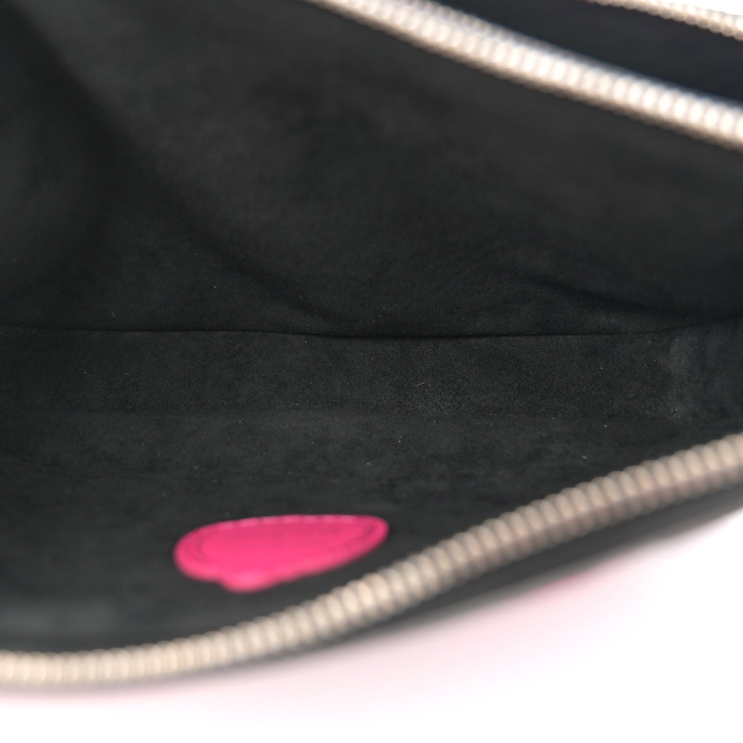 LV X YK Empreinte Multi Pochette Accessories Black Fuchsia