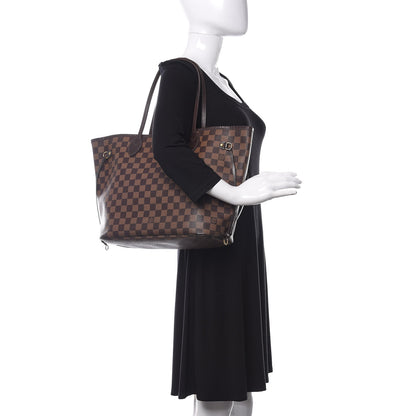 Louis Vuitton Damier Ebene Neverfull MM 2 of 15