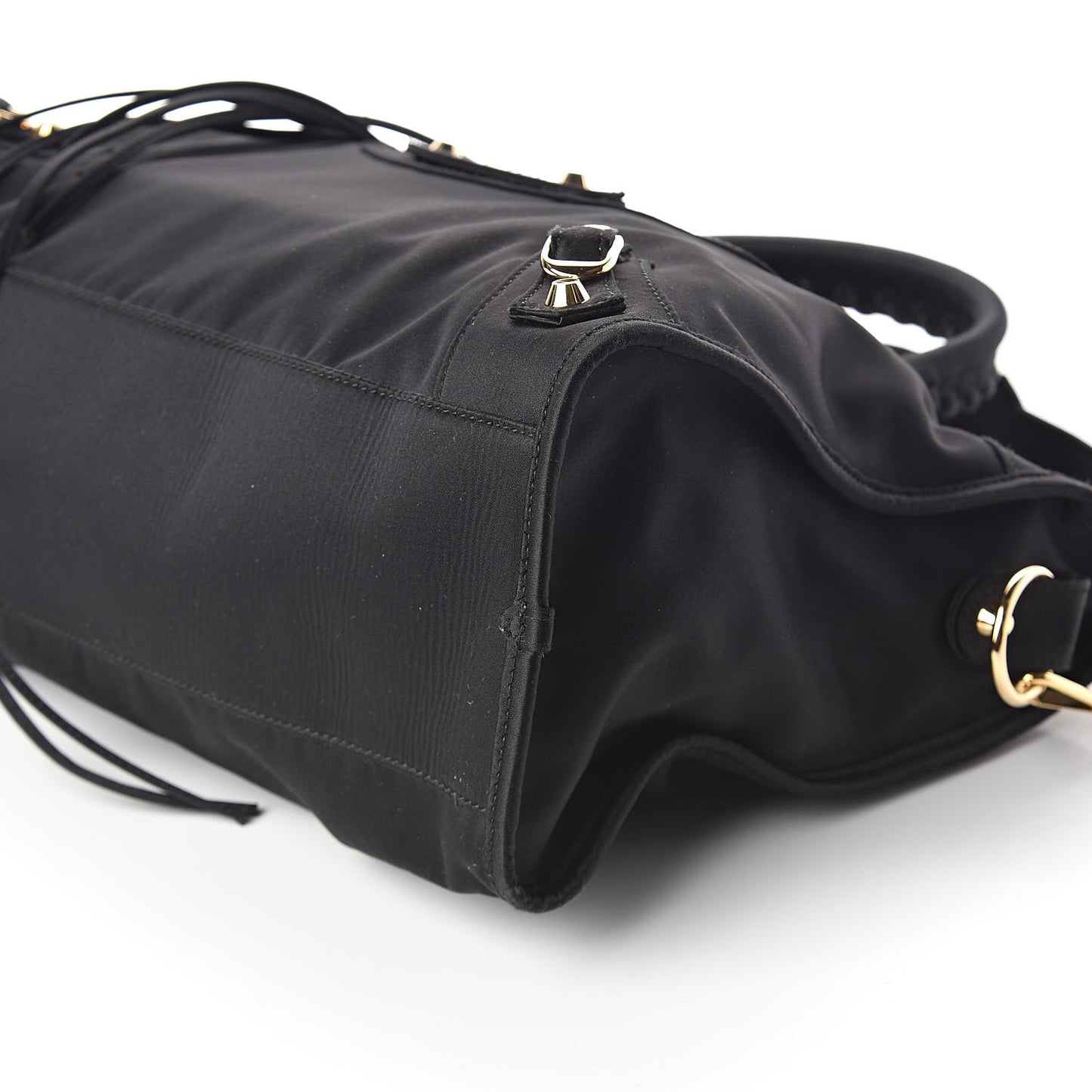 Satin Classic Gold Hardware City Black
