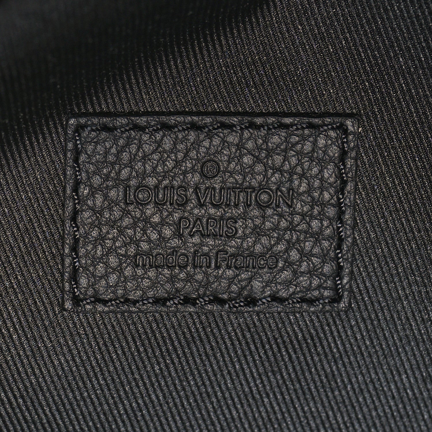 Louis Vuitton Calfskin Shadow Monogram Duo Slingbag Black 6 of 9