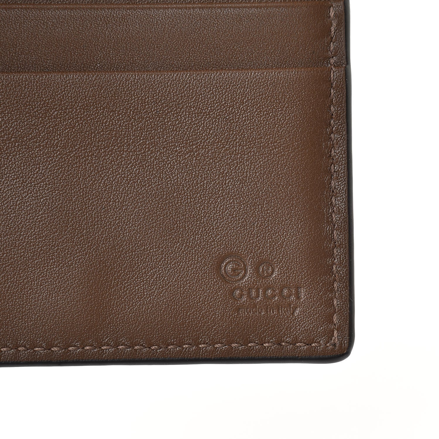 Gucci Microguccissima Bi-Fold Wallet Acero 6 of 7