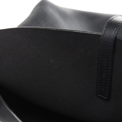 Tom Ford Calfskin Perforated Logo Tote Black 10 of 13