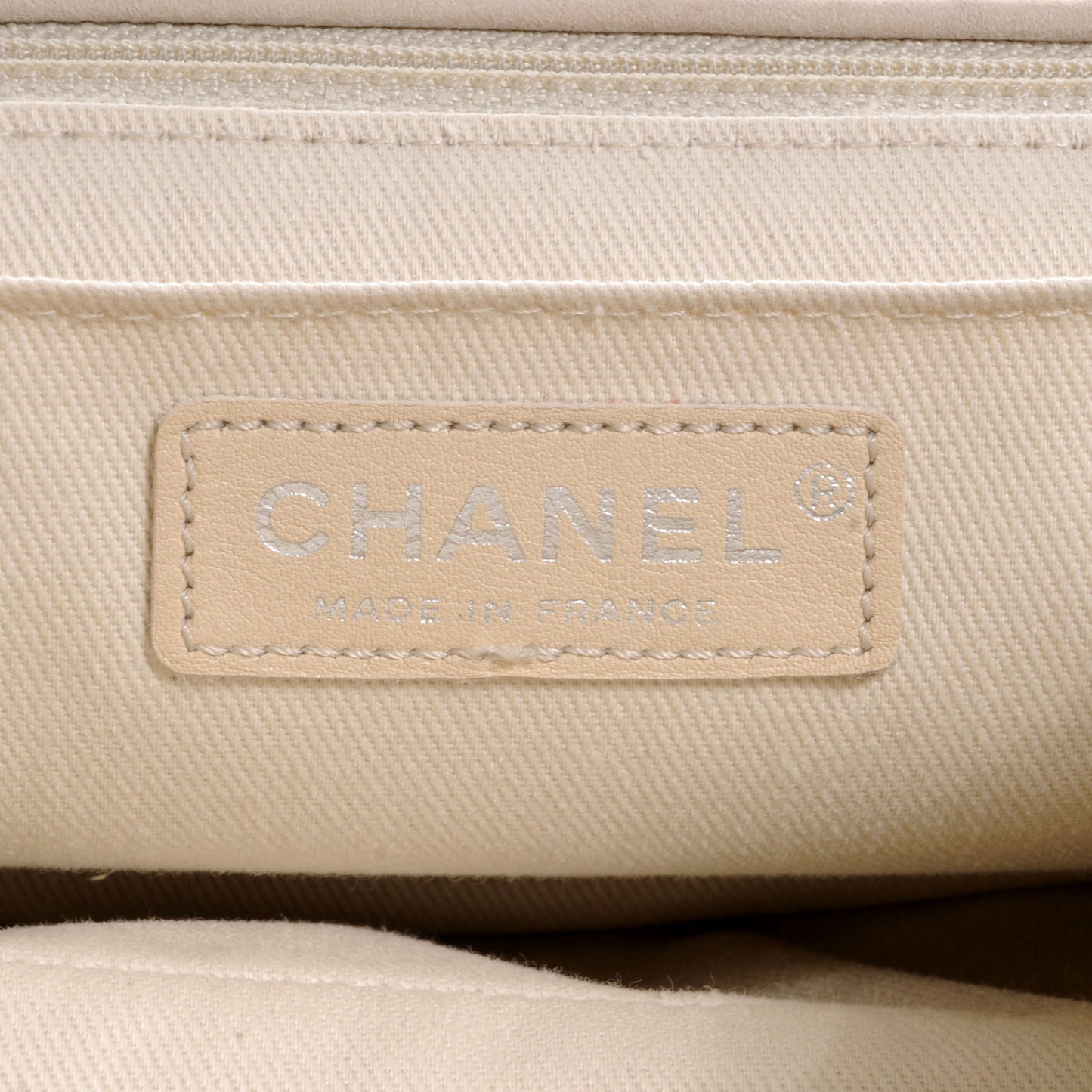 Ultra Soft Suede Calfskin Natural Beauty Flap Bag Beige