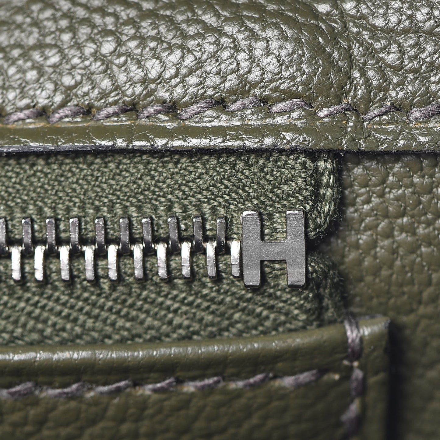 Togo Birkin 25 Vert Olive