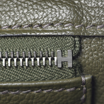 Hermes Togo Birkin 25 Vert Olive 31 of 38