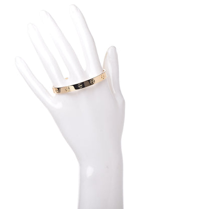 Cartier 18K Yellow Gold LOVE Cuff Bracelet 16 2 of 6
