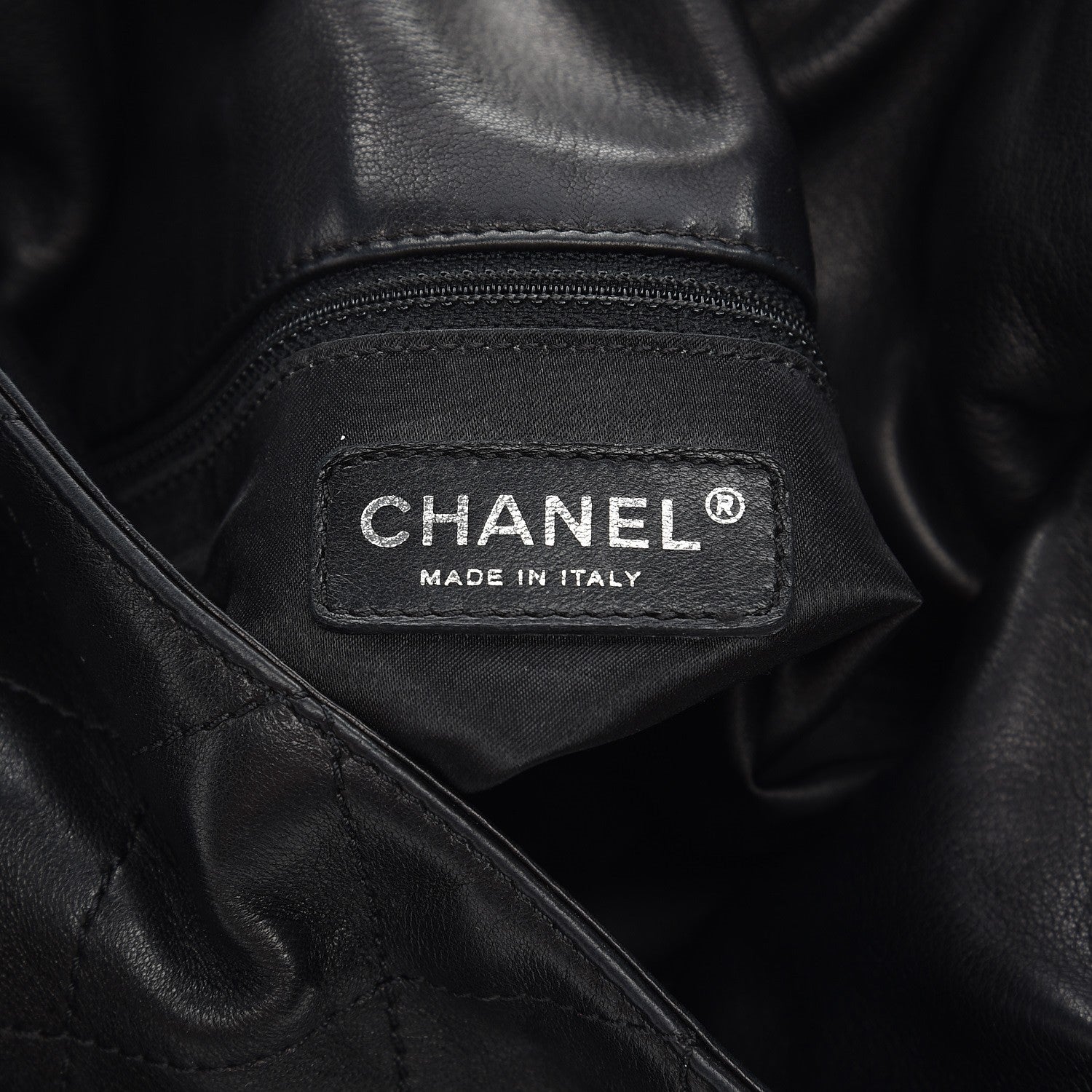 Chanel Lambskin Quilted New Lock Flap Black 6 of 10