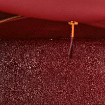 Hermes Togo Kelly Retourne 28 Rubis 15 of 16