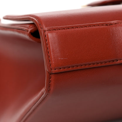 Bottega Veneta Calfskin Medium Desiree Shoulder Bag Red 15 of 17