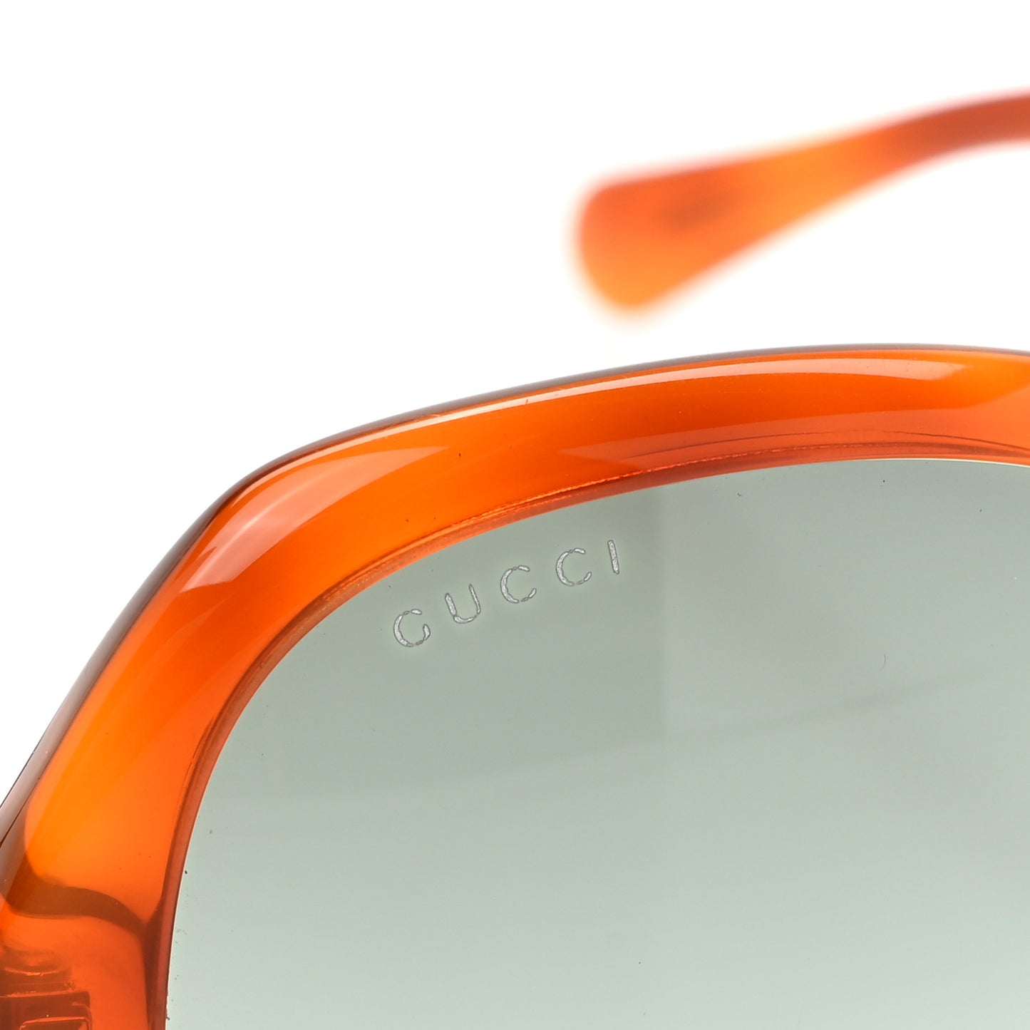 Acetate Round Frame Sunglasses GG0796S  Tortoise