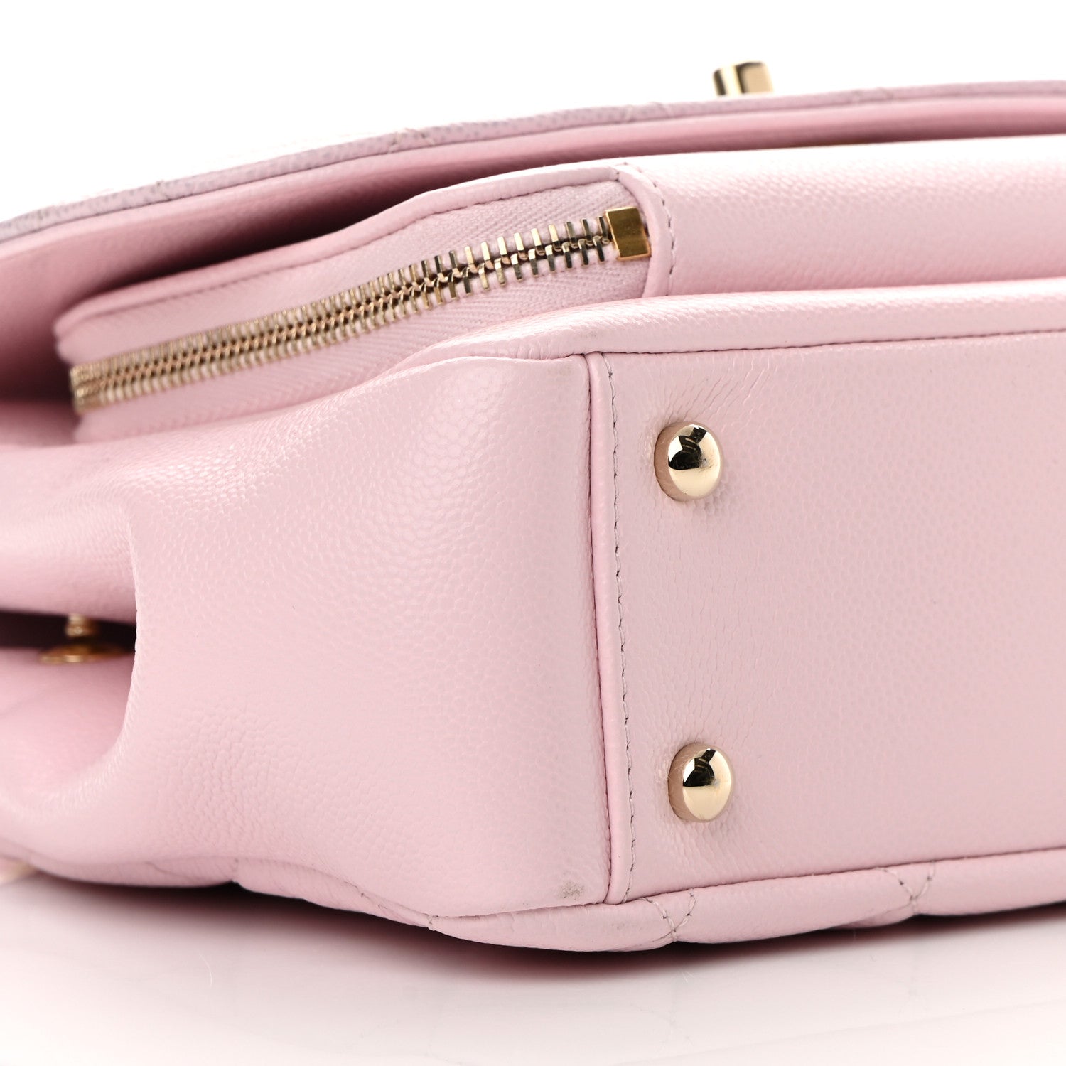 Chanel Caviar Quilted Medium Business Affinity Flap Light Pink 9 of 17