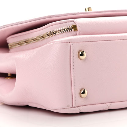 Chanel Caviar Quilted Medium Business Affinity Flap Light Pink 9 of 17