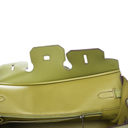 Hermes Togo Birkin 35 Vert Anis 26 of 41
