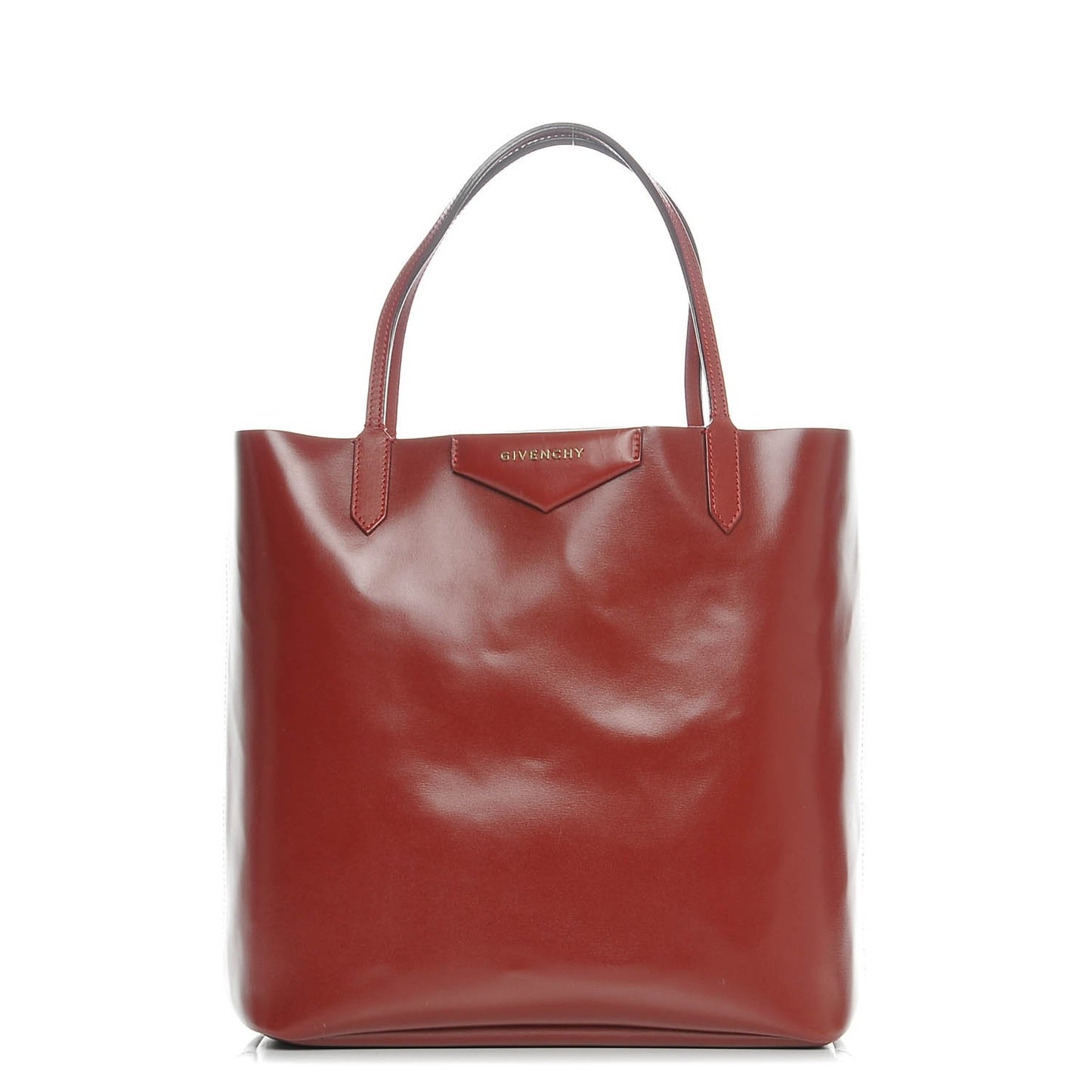 Calfskin Medium Antigona Tote Bordeaux