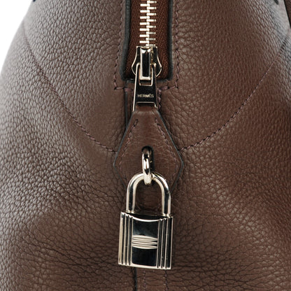 Hermes Taurillon Clemence Bolide 35 Chocolate 4 of 15