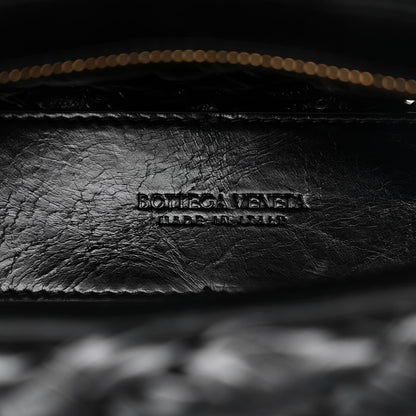Bottega Veneta Calfskin Intrecciato Kalimero Cha-Cha Clutch Black 6 of 10