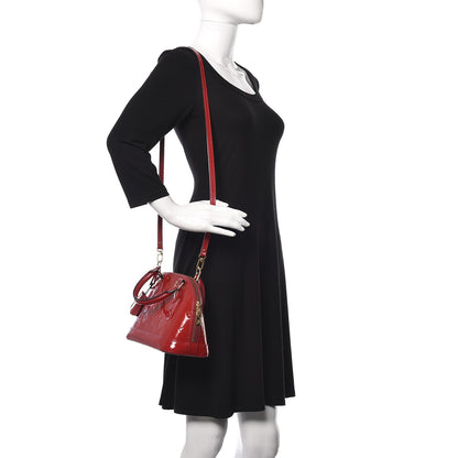 Louis Vuitton Vernis Alma BB Rose Indien 2 of 18