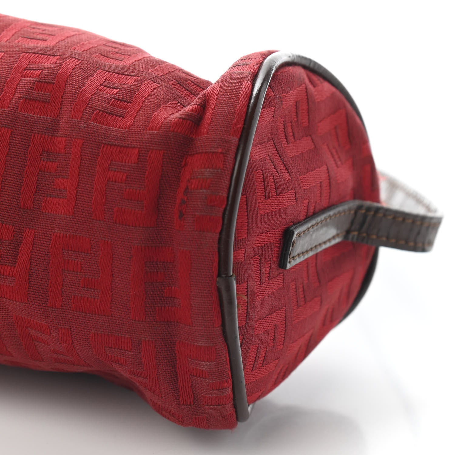Fendi Zucca Mini Pochette Red 8 of 10