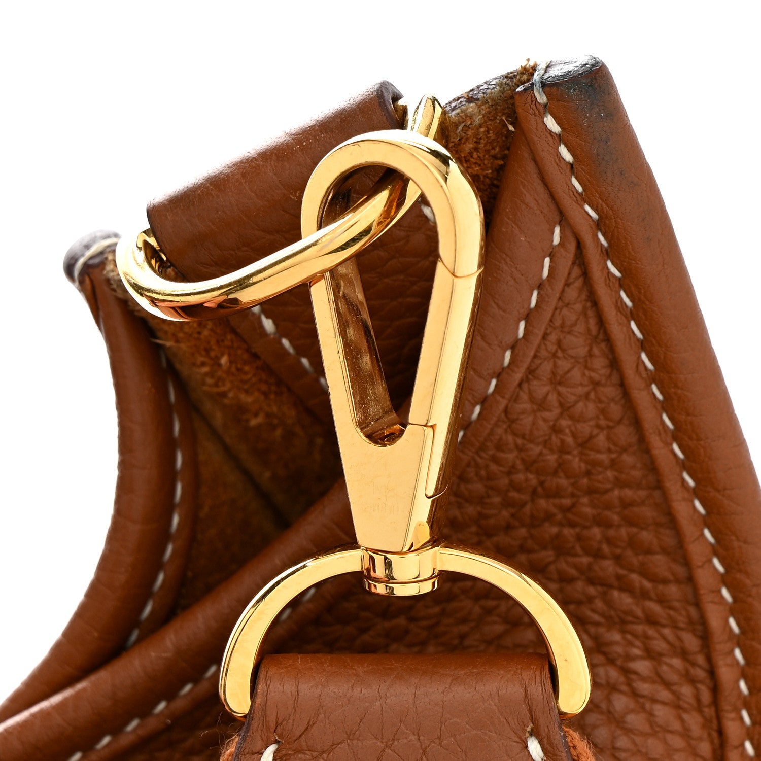 Hermes Taurillon Clemence Evelyne III GM Gold 6 of 15