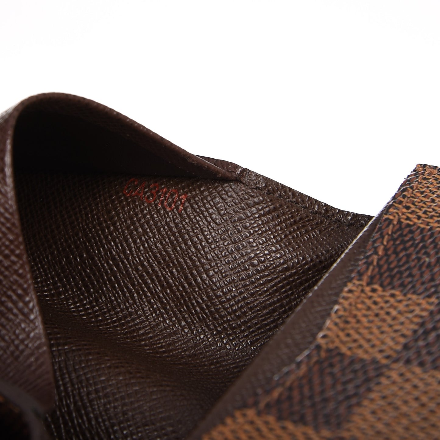 Damier Ebene Business Card Holder