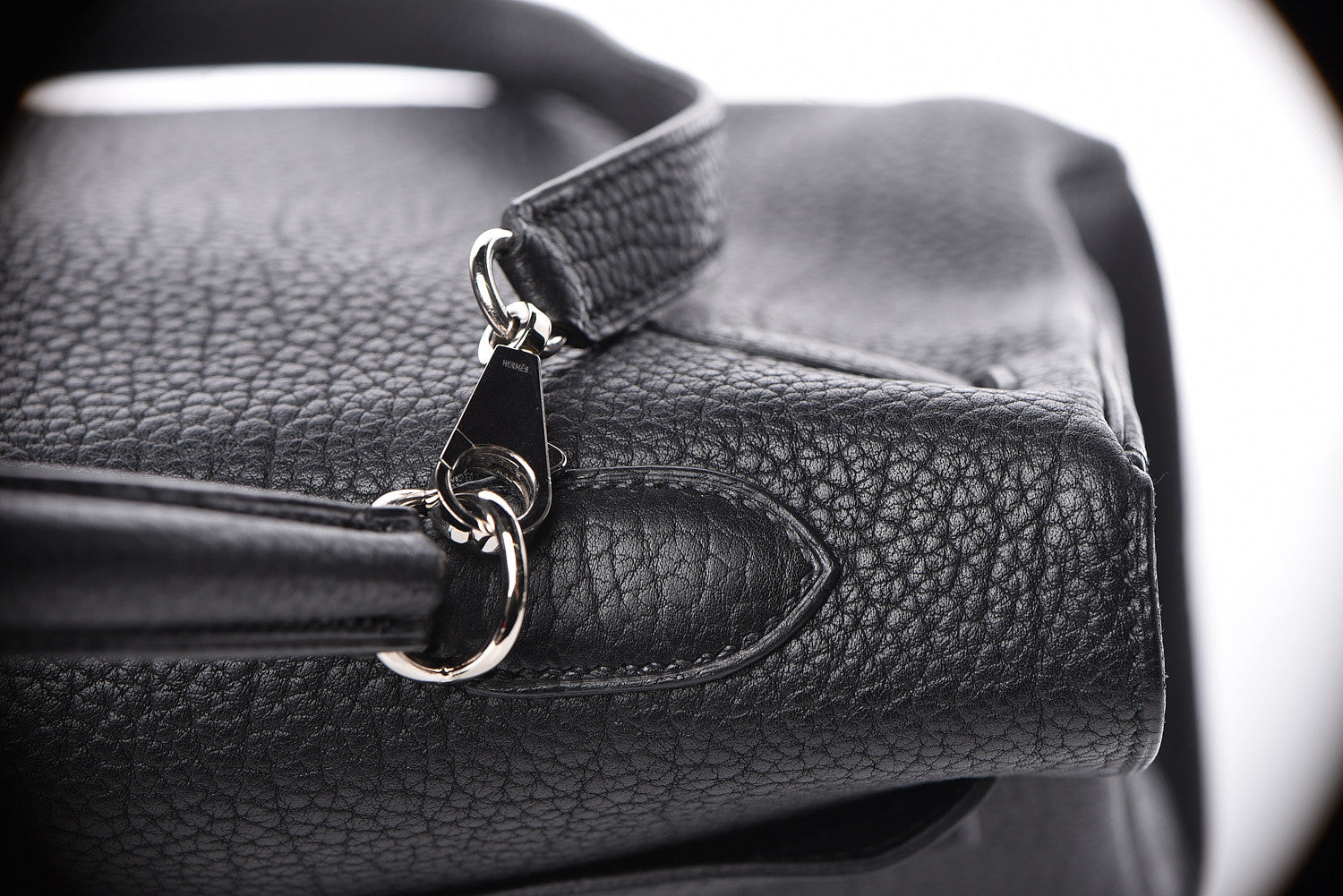 Hermes Fjord Kelly Retourne 40 Black 34 of 47