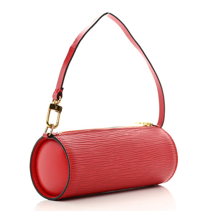 Louis Vuitton Epi Soufflot Pochette Castillan Red 3 of 7